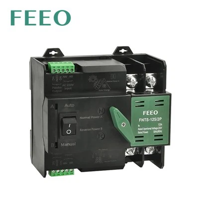 630v AC 100A 2P ATS Comutator de transfer automat de putere dublă
